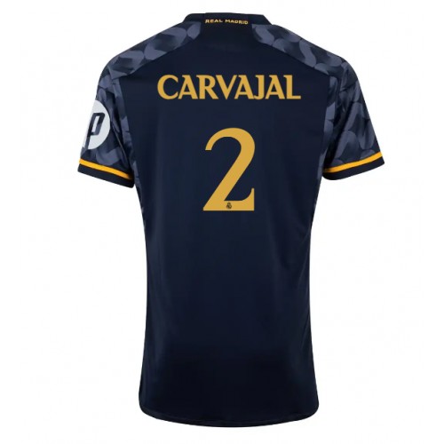 Dres Real Madrid Daniel Carvajal #2 Gostujuci 2023-24 Kratak Rukav